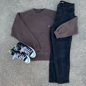 black, size 6, old navy O.G. straight high-rise jeans